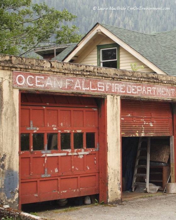 Abandoned Firehall, Ocean Falls